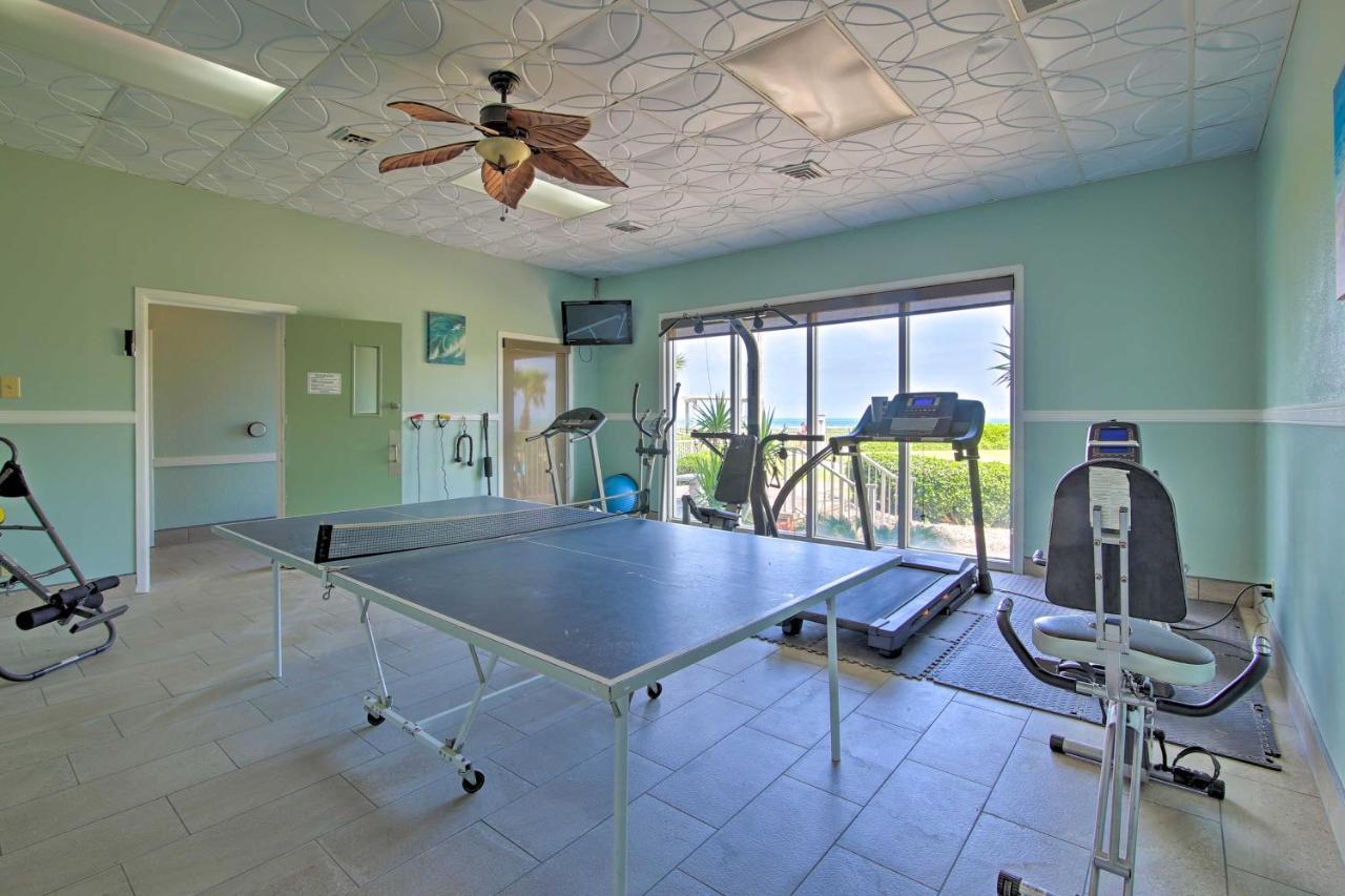 Sunny Oceanfront Condo On South Padre Island Beach Exterior foto